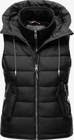 Marikoo Vestes Sans Manches Gilet Taisaa Femme Noir