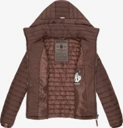 Marikoo Vestes De Mi-saison Veste Mi-saison Löwenbaby Femme Chocolat -Veste Mode aa8642eb7ab568cfd46464874f21f508