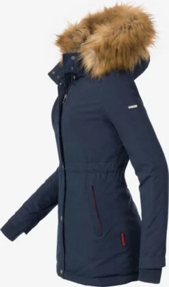 Marikoo Parkas Parka D’hiver Akira Femme Bleu Nuit -Veste Mode ab0fd1df0b06792db21bc27851ea16aa