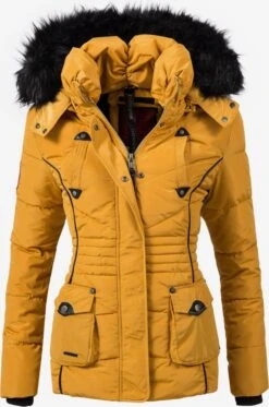 Marikoo Vestes Dhiver Veste D’hiver Vanilla Femme Jaune