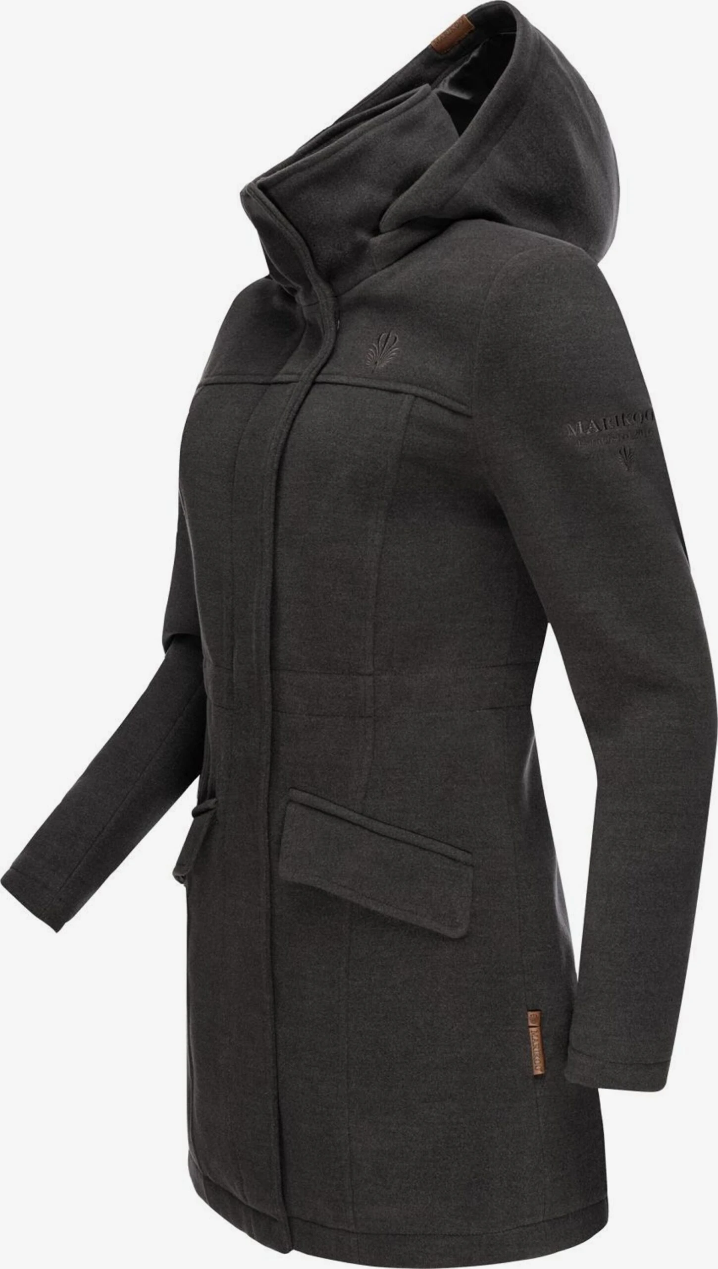 Marikoo Manteaux Dhiver Manteau D’hiver Femme Noir 4 Marikoo Manteaux Dhiver Manteau D’hiver Femme Noir – Image 2