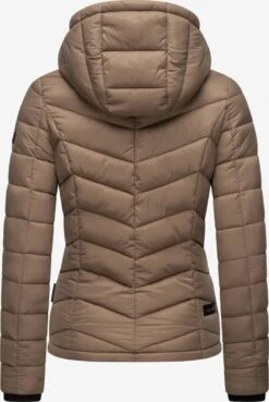 Marikoo Vestes De Mi-saison Veste Mi-saison Kuala Femme Marron -Veste Mode acd533697e2b61f8ab411cb814a5a8ee