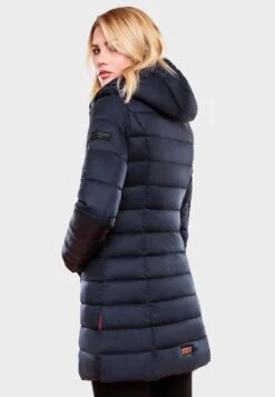 Marikoo Manteaux Courts Manteau D’hiver Abendsternchen Femme Bleu Nuit -Veste Mode adc5fcac6ab086c1bc83c17ae8e6e6b6