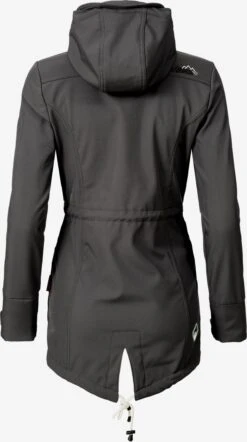 Marikoo Manteaux De Pluie Manteau Fonctionnel Zimtzicke Femme Gris Foncé -Veste Mode adf428ffc3c3128bcfb303ed4d8d53d0
