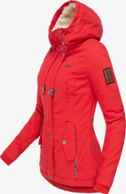 Marikoo Vestes Dhiver Veste D’hiver Bikoo Femme Rouge -Veste Mode ae48cadee95ed1b19757b0abe0b03c0f