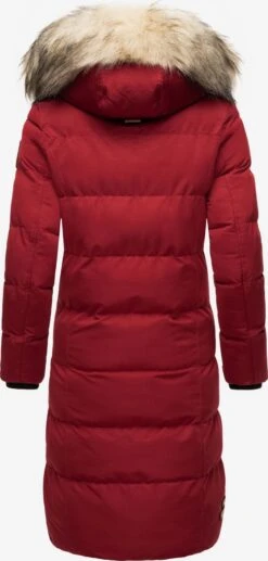 Marikoo Manteaux Dhiver Manteau D’hiver Schneesternchen Femme Rouge Sang -Veste Mode af1814212c1d536ebc5c953b9f0b3c26