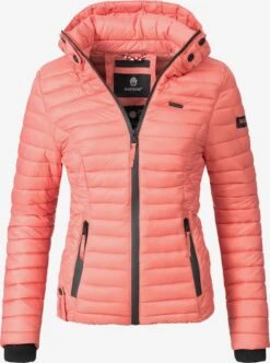 Marikoo Vestes De Mi-saison Veste Mi-saison Samtpfote Femme Corail
