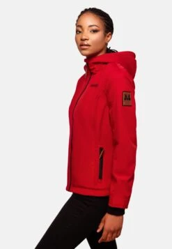 Marikoo Vestes De Mi-saison Veste Mi-saison Brombeere Femme Rouge -Veste Mode b0739a0532a4dc4b883a5fb554e85a77
