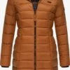 Marikoo Manteaux Courts Manteau D’hiver Abendsternchen Femme Noisette
