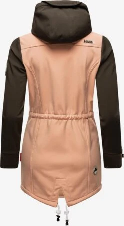 Marikoo Manteaux De Pluie Manteau Fonctionnel Zimtzicke Femme Rose / Noir -Veste Mode b29546e8656f21bd4da86cfb96c0edf9