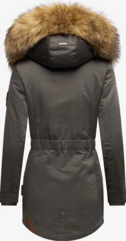 Marikoo Manteaux Dhiver Manteau D’hiver Sanakoo Femme Gris Foncé -Veste Mode b39f79700efc83902932c3c9813dec8e