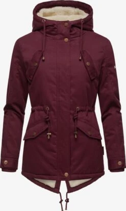 Marikoo Vestes Dhiver Veste D’hiver Manolya Femme Lie De Vin -Veste Mode b407be26b95d024629b8f59578be1e28