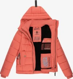 Marikoo Vestes Dhiver Veste D’hiver Taisaa Femme Corail -Veste Mode b416955c0866b2274287a3e0eeea4aa1
