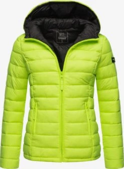 Marikoo Vestes Dextérieur Veste Fonctionnelle Femme Vert Fluo