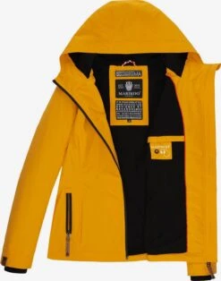 Marikoo Vestes De Mi-saison Veste Mi-saison Brombeere Femme Jaune -Veste Mode b634bec59b658590916115a8b0855d39