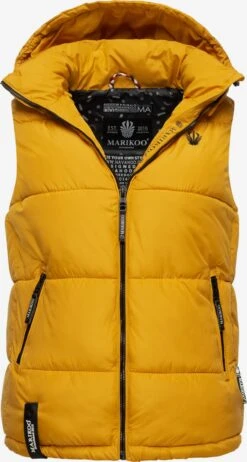 Marikoo Vestes Sans Manches Gilet Eisflöckchen Femme Jaune 14 Marikoo Vestes Sans Manches Gilet Eisflöckchen Femme Jaune -Veste Mode b6bcc52dba7f93eee4737d1ffd5ebf96