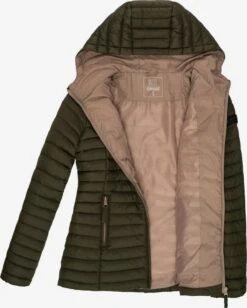 Marikoo Vestes De Mi-saison Veste Mi-saison Asraa Femme Olive -Veste Mode b6c6babff3fec3f3b00b0ace66d18a81