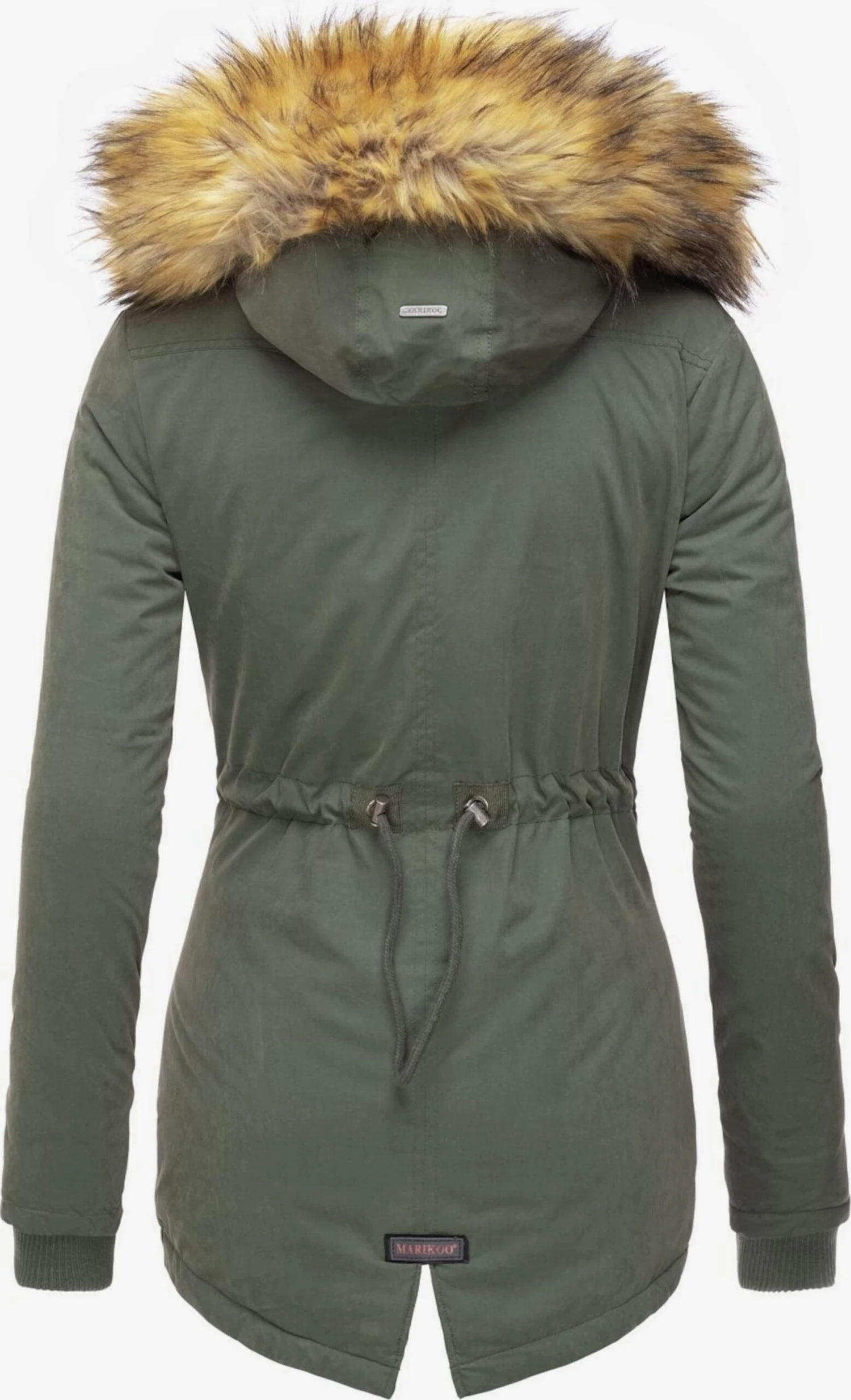 Marikoo Parkas Parka D’hiver Akira Femme Olive 4 Marikoo Parkas Parka D’hiver Akira Femme Olive – Image 2