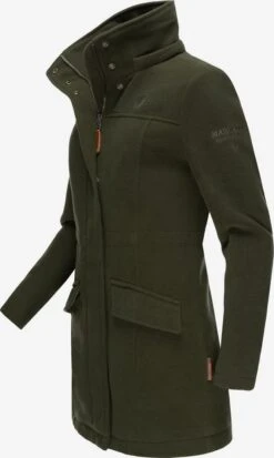 Marikoo Manteaux Dhiver Manteau D’hiver Femme Vert Foncé -Veste Mode b8dc8a371fd4bac3563fdf4ad7c2fa80