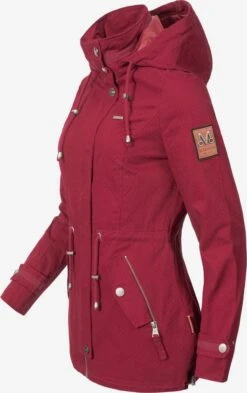 Marikoo Parkas Parka Mi-saison Nyokoo Femme Rouge Sang -Veste Mode b96e11d2165940573c3e9c10d10b2f97