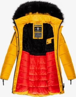 Marikoo Manteaux Dhiver Manteau D’hiver Moonshine Femme Jaune Dor -Veste Mode b97730f337e5fa1e436db4a2ef87614a