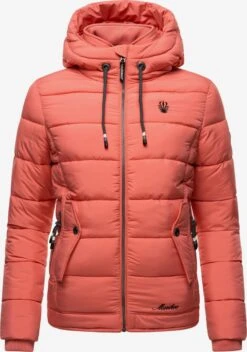 Marikoo Vestes Dhiver Veste D’hiver Taisaa Femme Corail -Veste Mode b9d5b702e1b0aff9e661444a8a9a799a