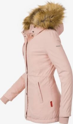 Marikoo Parkas Parka D’hiver Akira Femme Rose -Veste Mode b9f085c0e31778da66291312cc8da23a