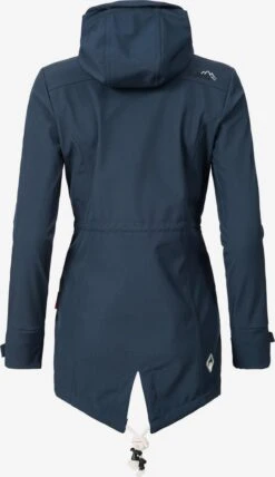 Marikoo Manteaux De Pluie Manteau Fonctionnel Zimtzicke Femme Marine -Veste Mode bad71814230af49b01bc3596243b0e37