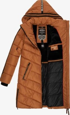 Marikoo Manteaux Dhiver Manteau D’hiver Armasa Femme Caramel -Veste Mode bb6f93dacb634a1f36fcd93c69a344fd