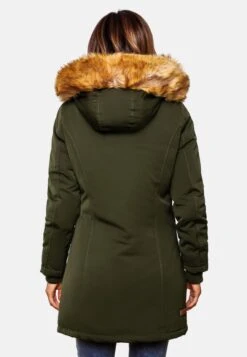 Marikoo Parkas Parka D’hiver Karmaa Femme Olive -Veste Mode bbc97ff2183953eb8919e289caa20e1d