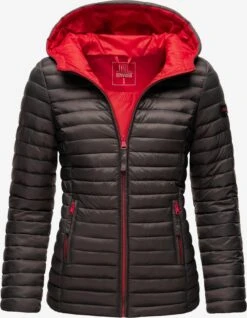 Marikoo Vestes De Mi-saison Veste Mi-saison Asraa Femme Anthracite