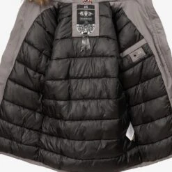 Marikoo Parkas Parka D’hiver Karmaa Femme Gris -Veste Mode be74f11fcb477eb00ad73780e5a0330c
