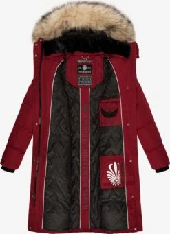 Marikoo Manteaux Dhiver Manteau D’hiver Schneesternchen Femme Rouge Sang -Veste Mode c0e80d30a27b0104f4f4bb558e9eb0ee