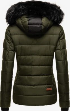 Marikoo Vestes Dhiver Veste D’hiver Unique Femme Olive -Veste Mode c1361823999db87bcaf284c780670d71