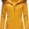 Marikoo Manteaux Dhiver Manteau D’hiver Sanakoo Femme Jaune Dor