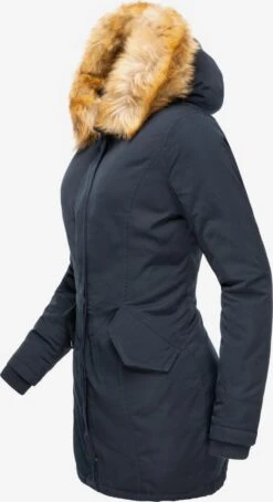 Marikoo Parkas Parka D’hiver Karmaa Femme Bleu Marine -Veste Mode c3ebe1bd0fe56dfcc2a5c69726c2f896