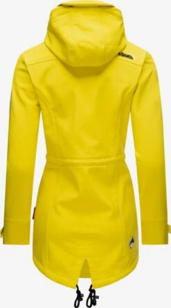 Marikoo Manteaux De Pluie Manteau Fonctionnel Zimtzicke Femme Jaune -Veste Mode c5751738d50cc0c585390b7bc5704015