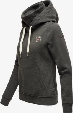 Marikoo Sweats à Capuche Sweat-shirt Chihiroo Femme Gris Foncé -Veste Mode c5ce62f59ee9aac7482bab2002196ab3