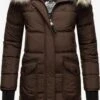Marikoo Manteaux Dhiver Manteau D’hiver Chaskaa Femme Chocolat -Veste Mode c63da3597053a07dbe1343064f046cf6