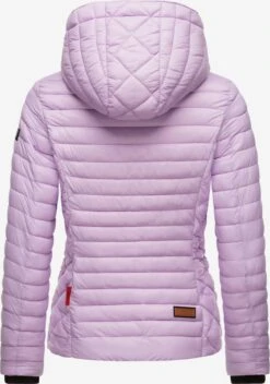 Marikoo Vestes De Mi-saison Veste Mi-saison Samtpfote Femme Violet Clair -Veste Mode c6c54c553ba52e2d9c2f3453a0520b06