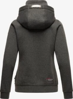 Marikoo Sweats à Capuche Sweat-shirt Chihiroo Femme Gris Foncé -Veste Mode c884bd70eca7581d027b9f58efb38c22