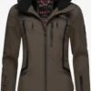Marikoo Vestes Dhiver Veste D’hiver Femme Marron 1 Marikoo Vestes Dhiver Veste D’hiver Femme Marron -Veste Mode c8bf32d82bcaff1323b1016dad11ef8c