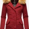 Marikoo Parkas Parka D’hiver Karmaa Femme Rouge / Rouge Sang