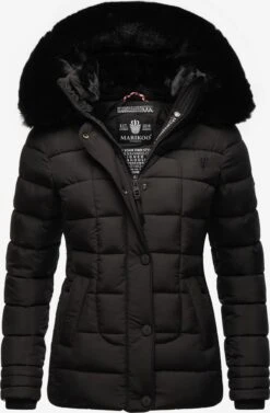 Marikoo Vestes Dhiver Veste D’hiver Qesraa Femme Noir