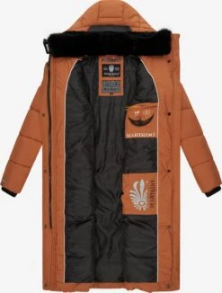Marikoo Manteaux Dhiver Manteau D’hiver Femme Cognac -Veste Mode ca27744a3de6298e1f0e64147184e937