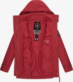 Marikoo Parkas Parka Mi-saison Nyokoo Femme Rouge / Bourgogne -Veste Mode cab369abfd822d7bc7209cefd445dd97