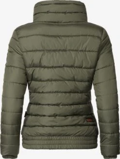Marikoo Vestes Dhiver Veste D’hiver Poison Femme Kaki -Veste Mode cb603dfd7e519d4d9cc4054ff75a48a8