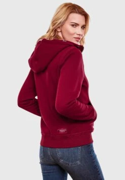Marikoo Sweats Zippés Veste De Survêtement Setsunaa Femme Bordeaux -Veste Mode cbb13e254cfc03c19a9c23eda494e60e