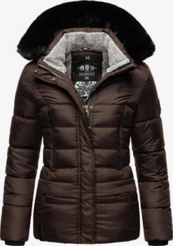 Marikoo Vestes Dhiver Veste D’hiver Loveleen Femme Chocolat