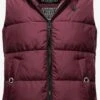 Marikoo Vestes Sans Manches Gilet Zarinaa Femme Bordeaux